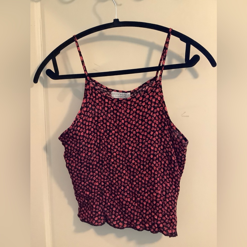 NWT Rouched Crop Top